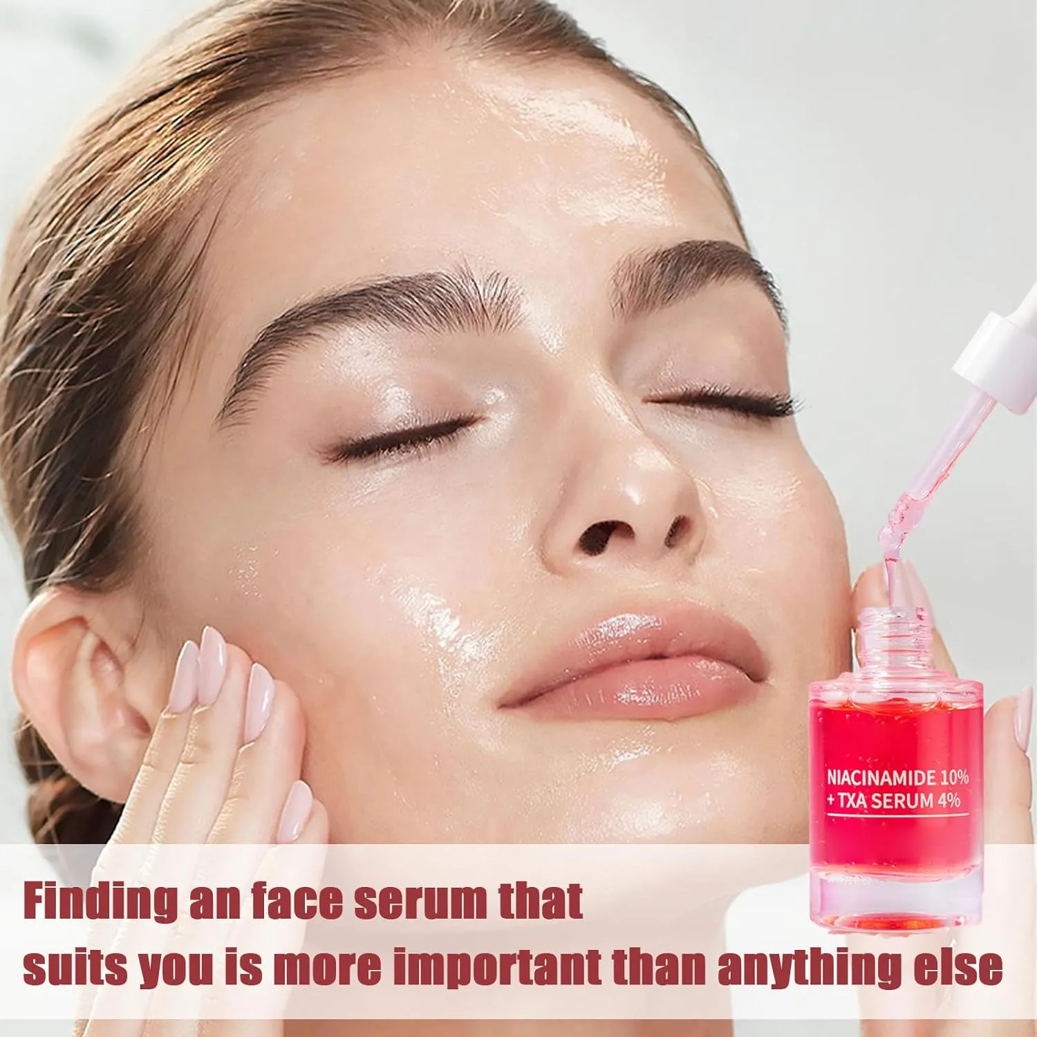 10% Niacinamide  4% TXA Serum - Niacinamide Serum for Face - Redness Reducing Skin Care - Face Skin Care to Firm,Smooth,Nourish - Pore Minimizer - Skincare for Women