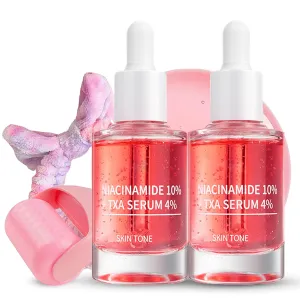 10% Niacinamide  4% TXA Serum - Niacinamide Serum for Face - Redness Reducing Skin Care - Face Skin Care to Firm,Smooth,Nourish - Pore Minimizer - Skincare for Women