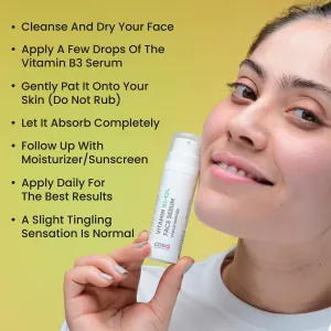 10% Niacinamide Face Serum for Oil Control, Anti-Acne & Dark Spots | With 4% Multi-Peptide Complex & 2% Hyaluronic Acid | Skin Clarifying,Blemishes & Pore Care for All Skin Types | 30ml