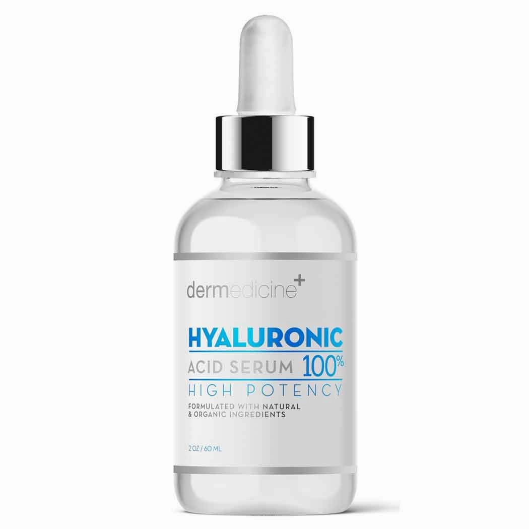 100% Pure Hyaluronic Acid Serum Anti Aging Serum Moisture and Hydration for Your Face 2oz