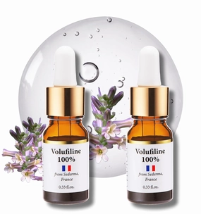 100% Pure Volufiline Concentrate Serum 2ea - Skin Firming Solution & Clinically Proven | Anti-Wrinkle, Enhances Facial Contours, Boosts Collagen for Sagging Mature Skin Korean Skincare