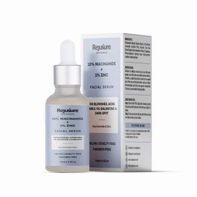 10% Niacinamide   1% Zinc Face Serum - Blemish | Oil Balancing & Dark Spot Fade | Men & Women | Cruelty-Free & Dermatologist Tested – 10ml