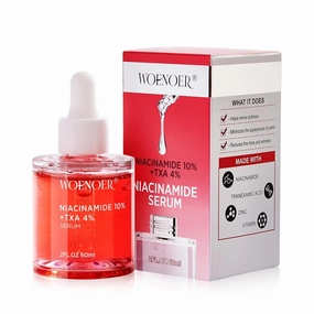 10% Niacinamide   4% Tranexamic Acid Face Serum - Minimizes Pores, Hydrates Skin, Anti-Aging Formula for Dull Skin & Fine Lines - Fragrance-Free, Korean Glass Skin Effect,