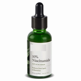 10% Niacinamide Anti Acne Serum For Oily Skin | Face Serum For Open Pores, Acne, Dark Spots & Blemishes | For Men & Women |All Skin Types 30Ml