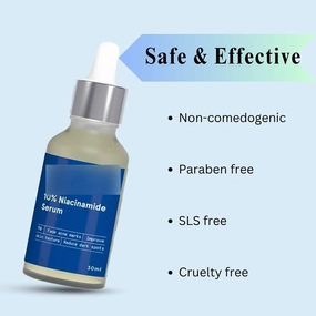 10% Niacinamide Face Serum for Women | Helps to Reduce Acne, Blackheads, Whiteheads |10% Niacinamide for All Skin