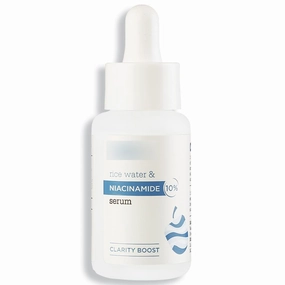 10% Niacinamide Serum with Rice Water | Provides Clear, Glowing & Brightening Skin | for Acne Prone, Combination, Oily & Sensitive Skin | Oil Control & Anti Acne Face Serum for Women & Men | 30ml
