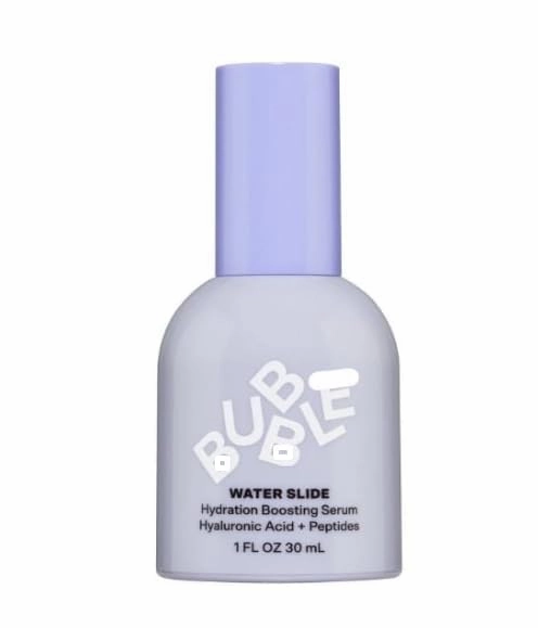 1 Pack - Skincare Water Slide Hydration Boosting Facial Serum, Hyaluronic Acid and Peptides, Everyday Care, All Skin Types 1 fl oz / 30ml Package May Vary