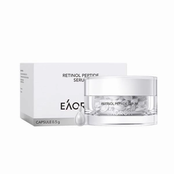 1 PC Retinol Peptide Serum, Firming Lifting Soothing Fine Lines Making Your Skin Clear Individual Serum, 60 Capsules * 0.5g