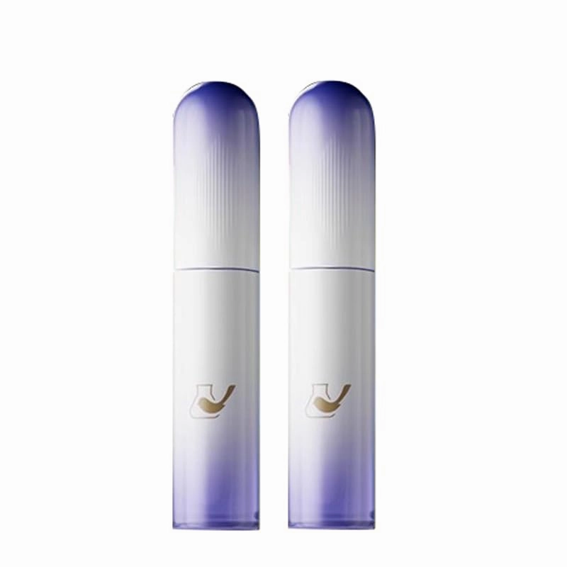 1 Set of 2PCs Hydrating Moisturizing Lip Essence Soft Plump Lip Serum, Lip Care Transparent Soothing Lip Lines, 5ml *2