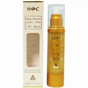 1PC Gold Flake Face Serum, Nourishing Firming Tightening Moisturizing Soothing Facial Serum 50ml / 1.76 FL OZ