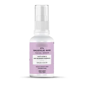 2% Salicylic Acid Acne Care (Face Serum) - Acne, Blackheads & Open Pores | Excess Oil - 30 ml