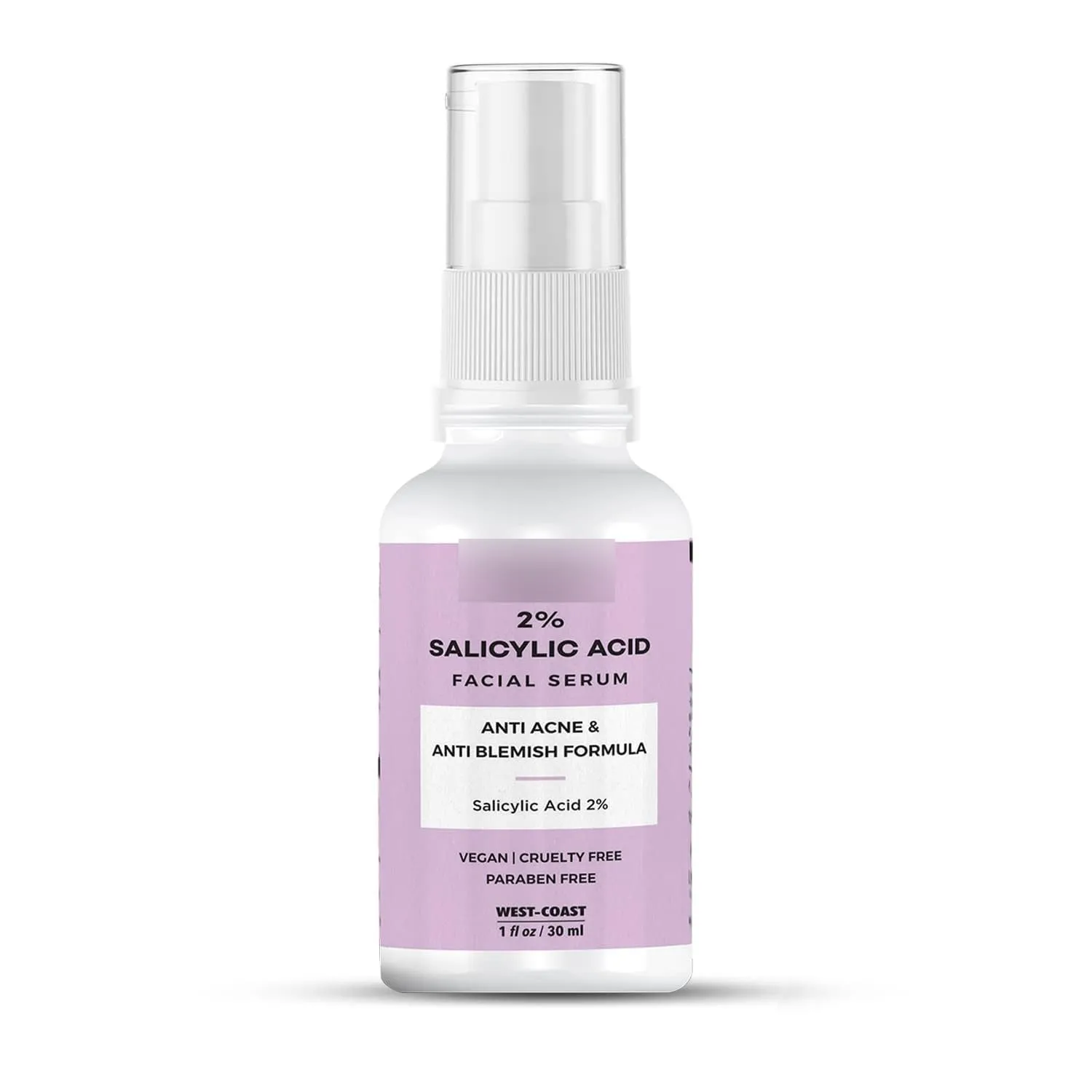 2% Salicylic Acid Acne Care (Face Serum) - Acne, Blackheads & Open Pores | Excess Oil - 30 ml