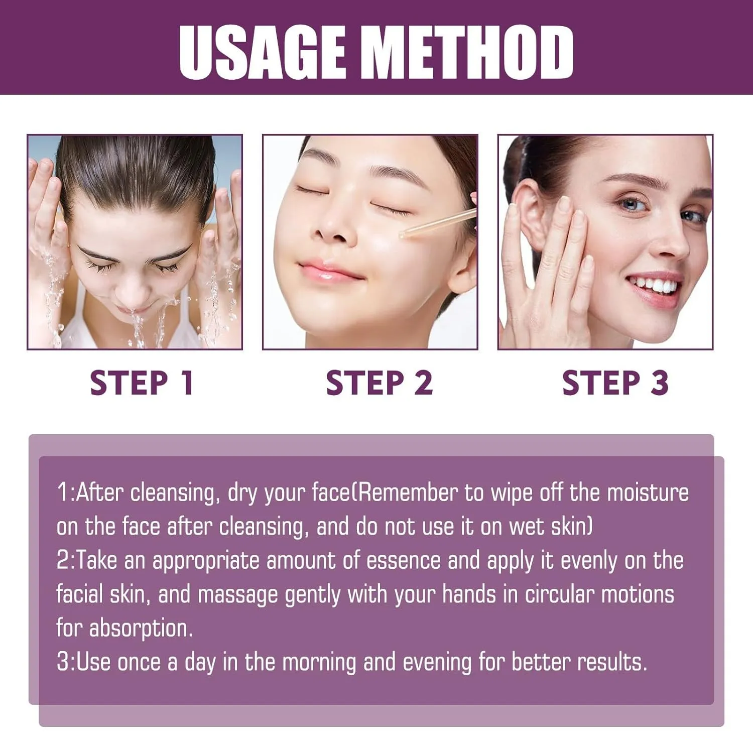 20% Niacinamide Vitamin B3 Concentrated Serum, Anti-Aging Treatment for Discoloration and Minimizing Large Pores, Fragrance-Free & Paraben-Free, 0.67 Ounce Dropper Bottle (3 Pcs)