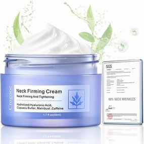 2025 Updated Neck Firming Cream: [30  SGS Certified] [Used by Over 1M Fans] Tightening & Firming Neck Cream, Lifting Moisturizer for Face, Neck & Décolleté for Women& Men