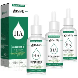 2.3% Hyaluronic Acid Serum Balancing Face with Tea Tree & Centella Asiatica Extracts Facial Serum (3 Pack 1fl.oz|30ml)
