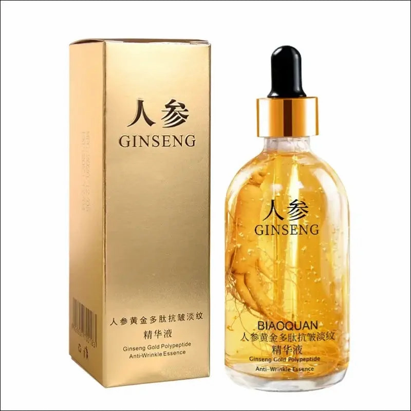 24k gold hyaluronic acid serum - anti aging facial lifting collagen essence - 100ml skin whitening
