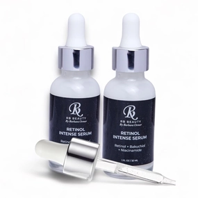 2 bottles Retinol Intense Serum. Quick Absorbing and effective Anti-Wrinkle Serum.