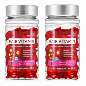 2 Boxs Hair Vitamin Serum, Hair Treatment Serum Oil Capsule for Repair Frizzy & Dry Hair.