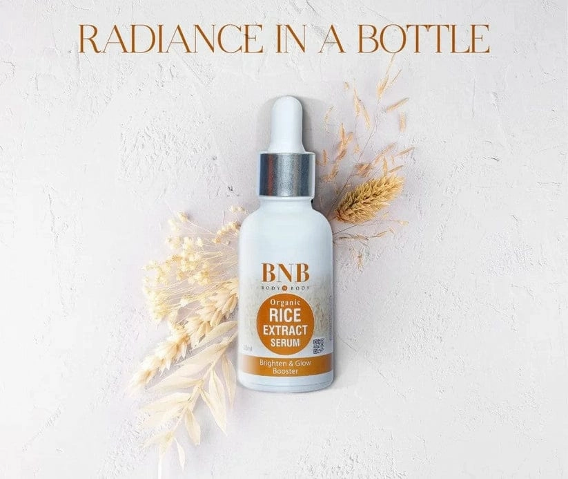 2 in 1 Whitening Face Serum Deal ,Niacinamide Serum   Rice Extract Serum