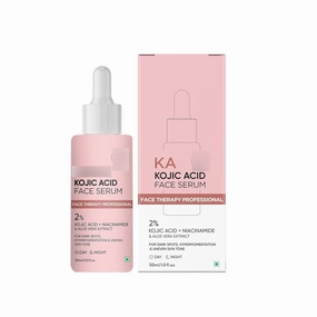 2% Kojic Acid Face Serum with Niacinamide For Hyperpigmentation, Uneven Skin Tone & Dark Spots Removal | Anti-Pigmentation Face Serum For All Skin types - 30ml