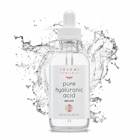 2 oz. Pure Hyaluronic Acid Serum for Skin, Face and Under Eye - Best Hydrating Facial Serum for Microneedling Anti-Aging and Skin Care to Reduce Wrinkles and Fine Lines