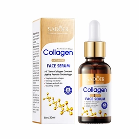 2 Pack For SADOER Collagen Facial Serum.Firming Moisturizing Serum,Clear hydrating Face Serums,Facial Care,Soothing Skin,brighten skin color 30ml
