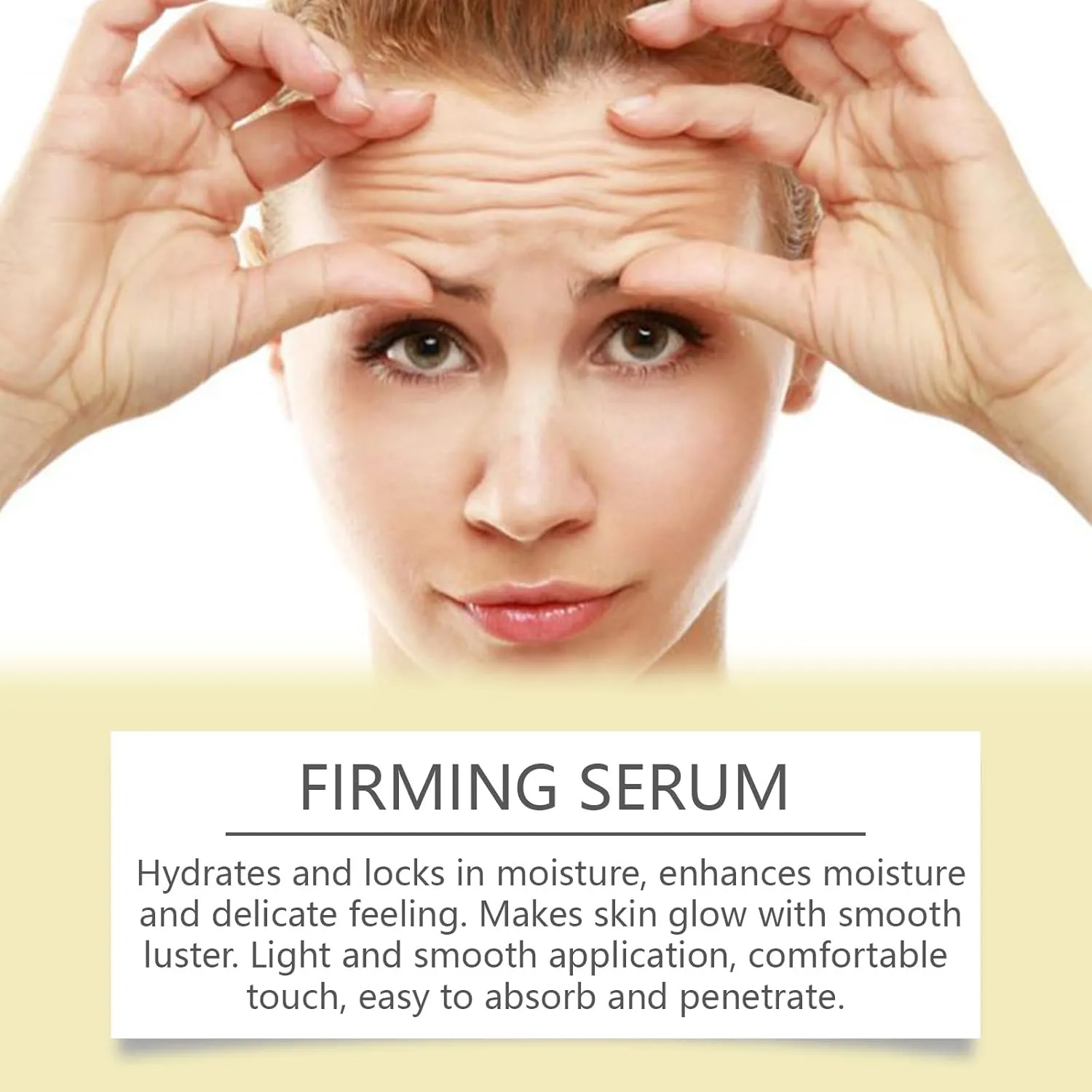 3 Pcs Anti Wrinkle Firming Serum,Lasting Moisturizing and Firming Essence for Reduce Fine Lines & Wrinkles.