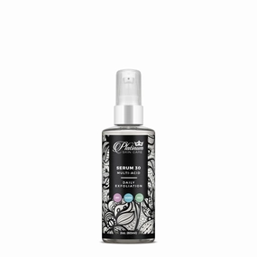 30% Glycolic, Mandelic, Phytic, Ascorbic & Hyaluronic Serum 2oz.