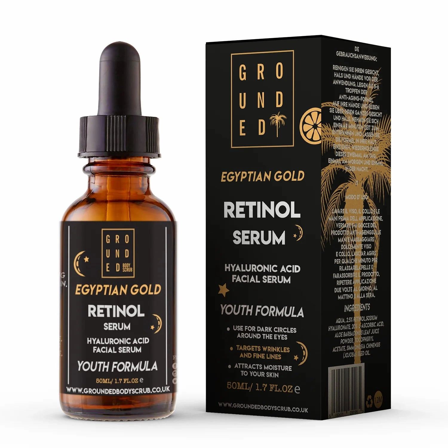 30ml *mini size* Egyptian Gold Retinol Serum
