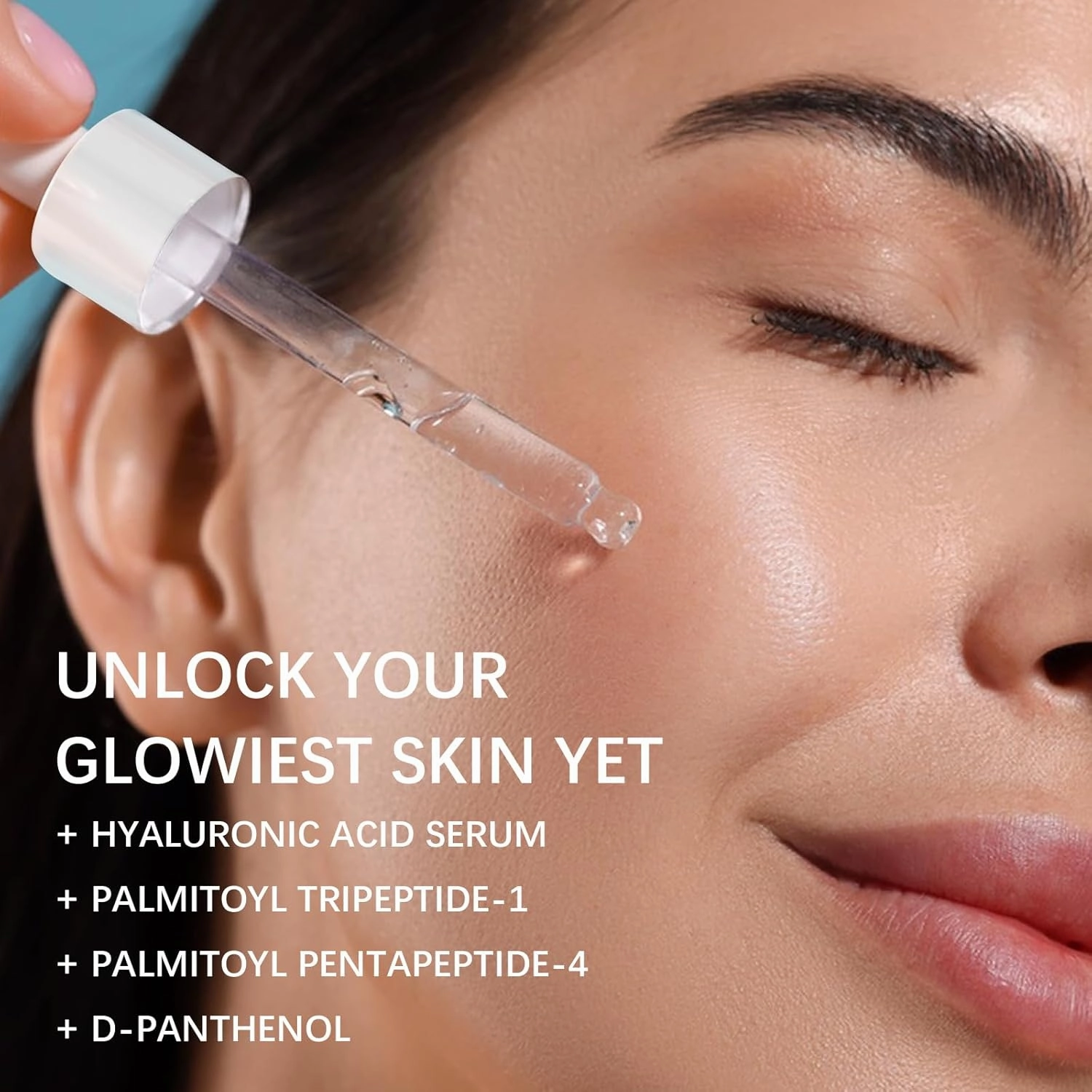 3 Pack 2% Hyaluronic Acid Serum with Advanced Peptide Complex for Optimal Hydration & Skin Balance (1fl.oz/30ml Each)