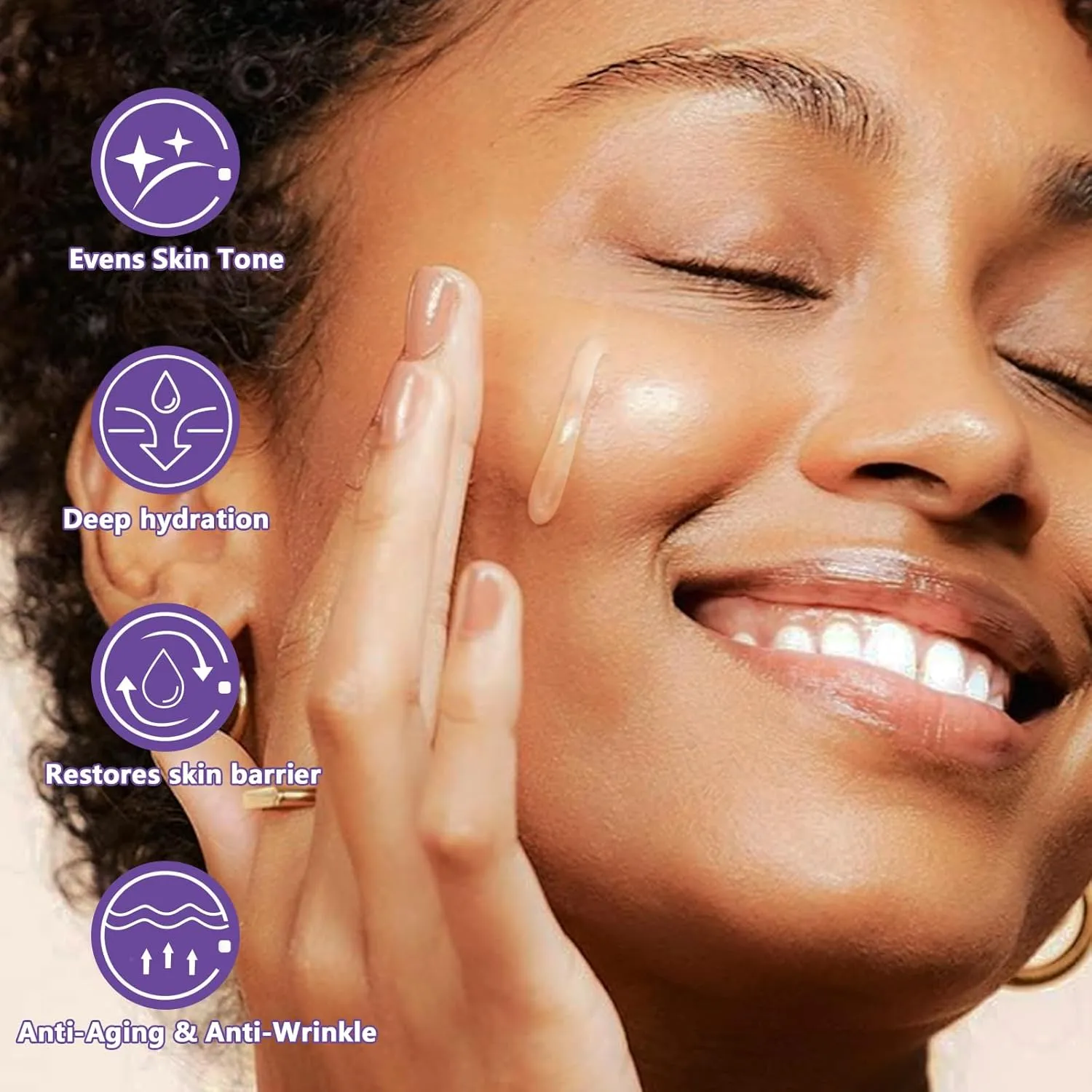 5% Niacinamide Serum for Face with 1% Ceramide Complex | 1% Snail Secretion Filtrate | 1% Hyaluronic Acid Deep Moisturizing Restore Skin Barrier & Skin Tone (3Pack-Each 0.507 fl.oz | 15ml)
