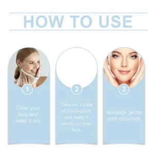 60pcs 3% Ultra Hyaluronic Acid Serum 4D Hyaluronic Acid Smoother Skin, Pre-makeup SkinCare, Anti-Aging serum for face Single-Use Vials Skincare for Dry&Sensitive skin