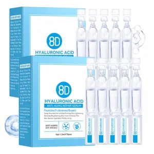 8D Hyaluronic Acid Anti-Wrinkle Repair Essence, 3% Hyaluronic Acid Serum Tubes-Ultra-Hydrating Vials, Quotationi Ultra-Hydrating Serum Tubes Deep Moisturizing (2)
