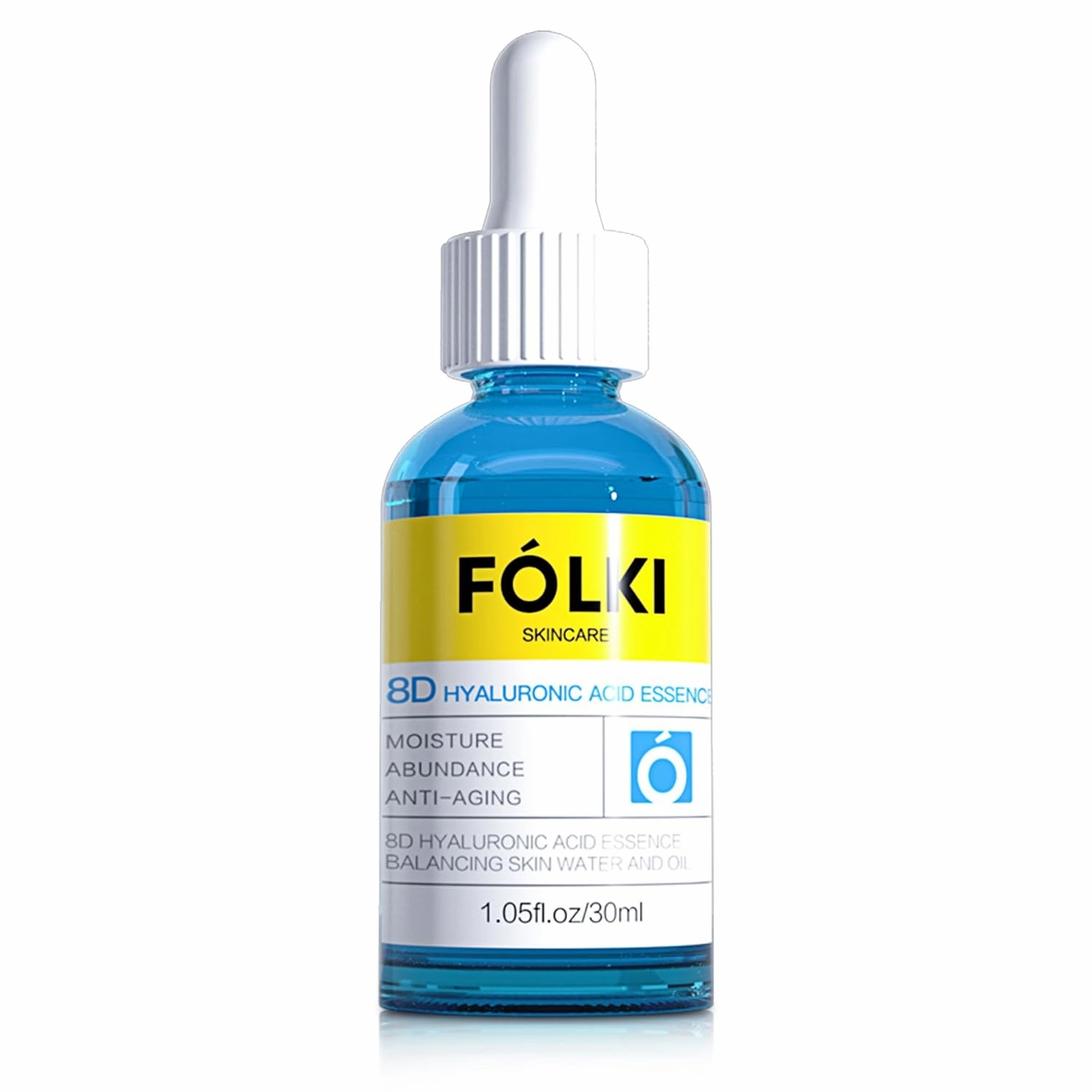 8D Hyaluronic Acid Essence,Balancing skin water,Plumping Face Serum,Anti-aging,Suitable for sensitive skin as well