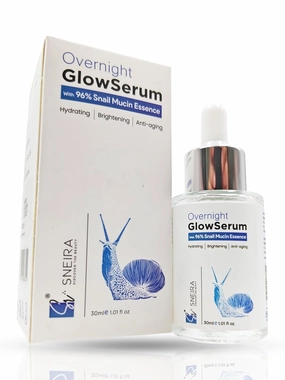 96% 30 ml Secretion Filtrate Serum with Niacinamide & Hyaluronic Acid | 72 Hours Hydration & Peptide,Wrinkles & Spot Correction, Anti Ageing, Dull Skin & Fine Lines, Korean Skincare