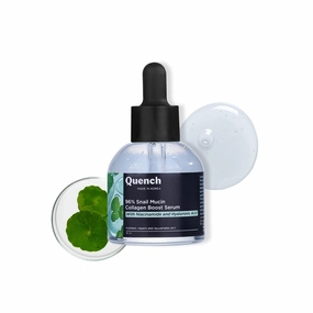 96% Snail Mucin Collagen Boost Serum With Niacinamide & Hyaluronic Acid |72 Hours Hydration|Formulated & Made In Korea | Dewy Soft & Plump Skin | Prevents Early Signs Of Ageing (30Ml)