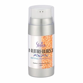 (40 ML) Nutriburst Retinol Power Duo Ordinary Hyaluronic Acid Serum For Skin, Retinol Helps In Collagen Production For Smoother Skin, Anti Aging Serum For Skin Firming, Fine Line And Hydration.