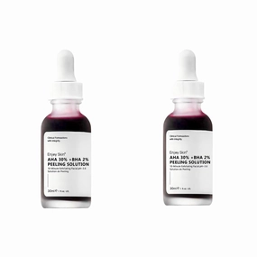 ‌Advanced AHA 30%   BHA 2% Exfoliating Serum: Unclogs Pores, Brightens Dullness, Controls Oil & Acne. Improves Rough Skin Texture for Smoother, Clearer, Glowing Complexion (2 Fl Oz,2)