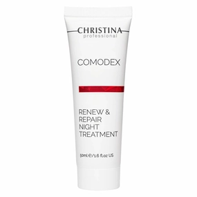 -CHRISTINA- Comodex Renew & Repair Night Cream with Retinol and Salicylic Acid | Moisturize, Tighten, and Cleanse your Skin | Suitable Oily And Combination Skin 50ml