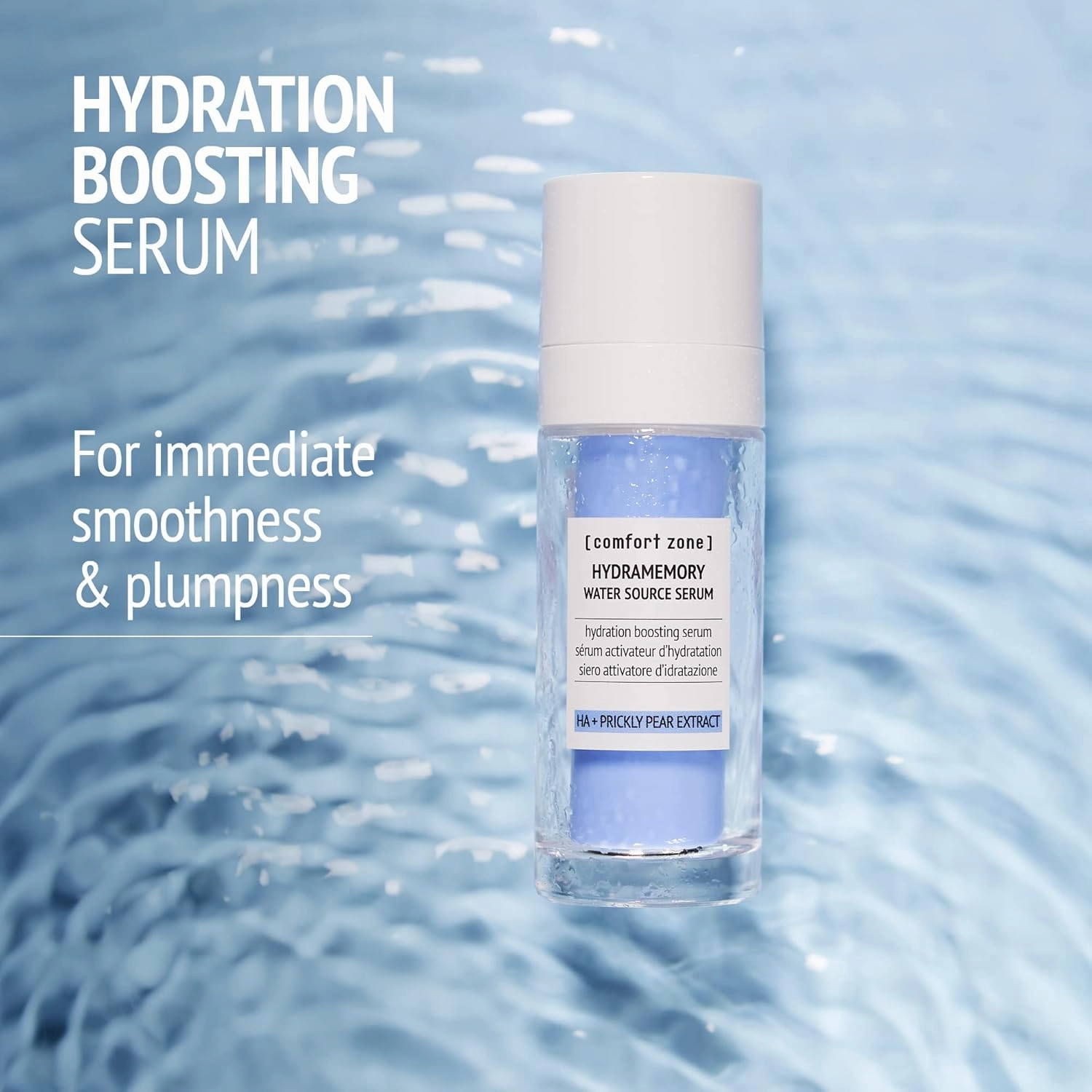 [ comfort zone ] Hydramemory Water Source Serum | Hydrating Boosting Serum | Immediate Moisturizing Effects For Dry And Dull Skin