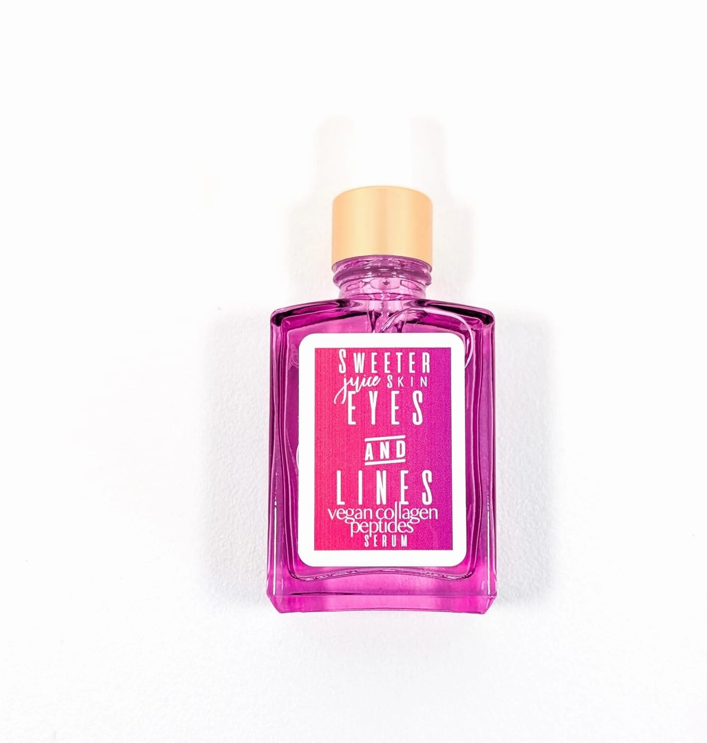| Eyes   Lines Vegan Collagen Peptides Serum | 5 Peptides | Reduces Wrinkles & Dark Circles | Niacinamide, Hyaluronic Acid, MSM, Green Tea | Deep Hydration & Firmness | Ageless Beauty