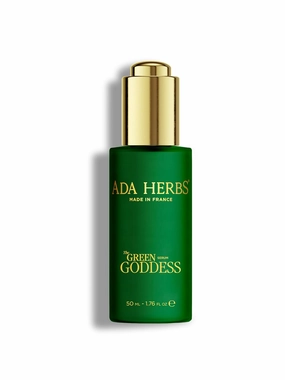 | Green Goddess Serum with Niacinamide 5%, Vitamin C, Peptides & Bisabolol for Radiant Skin with 99% Natural Ingredients, Made in France
