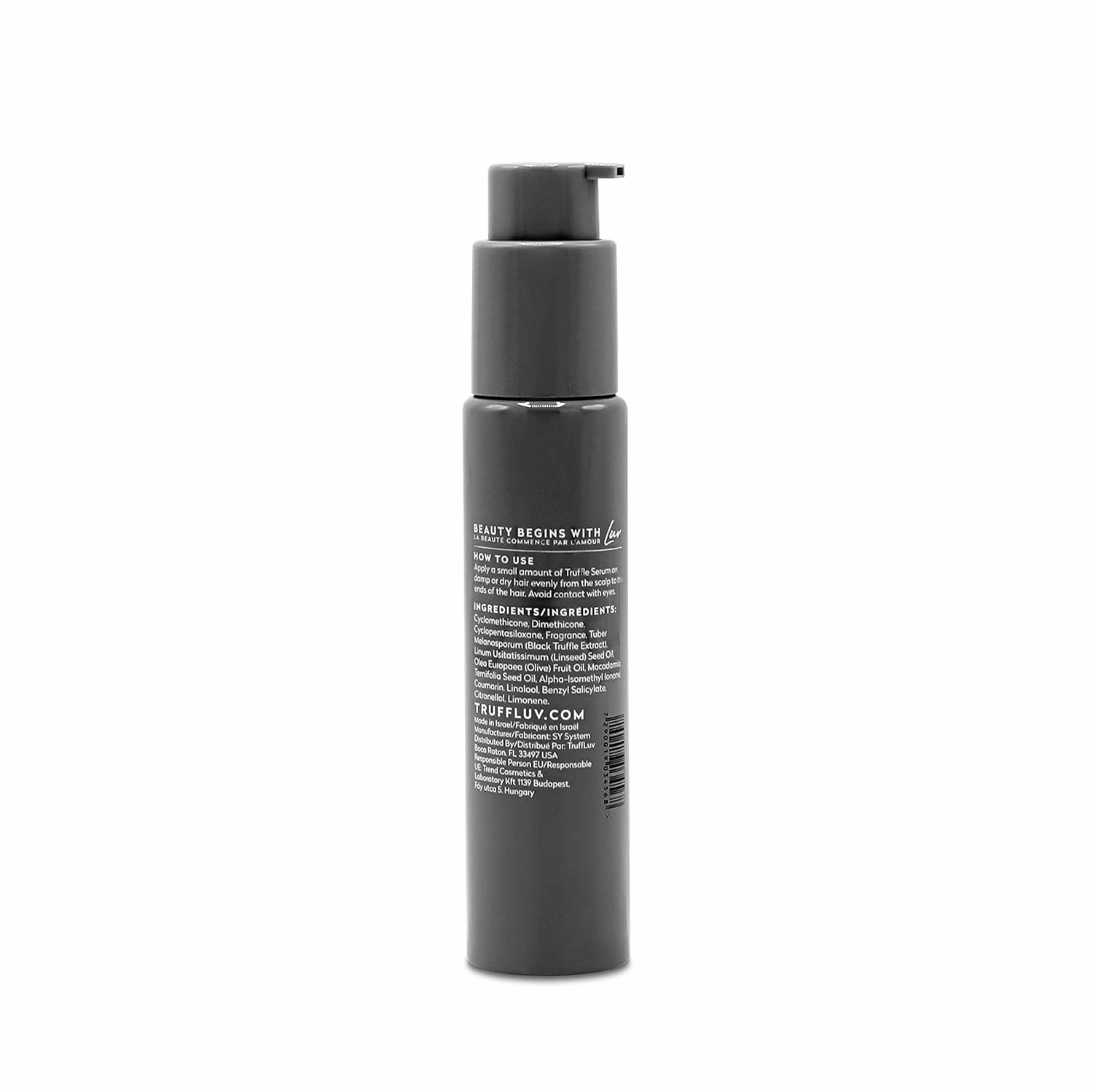 | Indulge Collection Truffle Serum, Infused with Black Truffle Extract, Hydrating Hair Serum, Smooths Frizz, Reduces Damage and Breakage, Boost Shine, Paraben Free, Sulfate Free, 1.7 Fl Oz