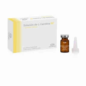 | L-Carnitine Solution NF – Fat Appearance & Body Sculpting Serum | With 20% L-Carnitine & Zingiber Zerumbet Extract | For Professional Cosmetic Use Only | 5x10mL Vials