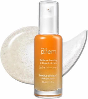 [Make p:rem] Poncirus trifoliata C Dark spot serum | Skin clearing serum | Uneven Skin Tone Treatment | Vitamin serum C face | 40ml, 1.35 fl.oz. | Make P:REM