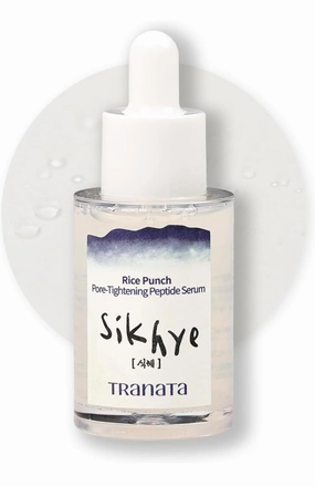 [TRANATA] Rice Punch Peptide Serum – Korean Glow Essence with 80% Rice Extract for Glass Skin, Pore Care & Hydration pepride serum for face
