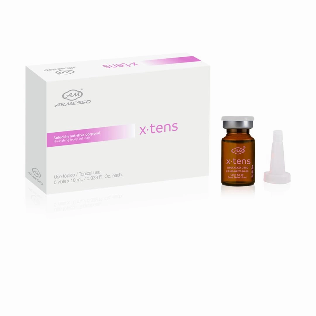 | X-TENS – Muscle Recovery & Skin Firming Serum | With Amino Acids, DMAE & Striated Muscle Hydrolyzate | For Professional Use Only | 5x10mL Vials