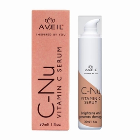 A.VEIL C-Nu Vitamin C Face Serum - 30ml | Hydrates & Improves Skin Texture | Vitamin C Face Serum for Radiant Glowing Skin | Lightens Hyperpigmentation & Dark Spots | All Skin Types