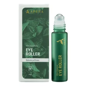 Abera Under Eye Roller for Men – Eye Roller Serum for Puffy Eyes & Dark Circles, with Mint Essence, Vitamin C, Peptides & Anti-Aging Benefits – 0.34 Fl Oz