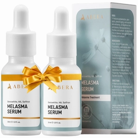Abera Melasma Serum, Melasma Treatment for Face Suitable for All Skin Types, Set of 2